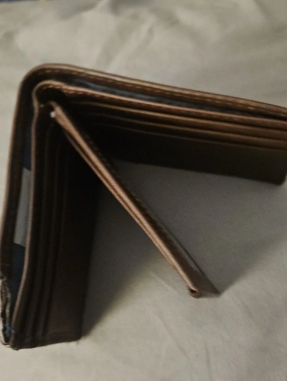 Denizen from Levi's Dark Brown Leather Card & Key Wallet
